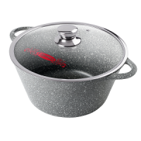 Кастрюля 4л с крышкой графит Горница(59)