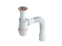 Сифон для умывальника(литой) 1 1/2х40 СУ-01 РМС