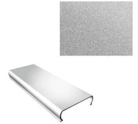 Рейка A150 AS Decor 8625  серебристый металлик L=3м