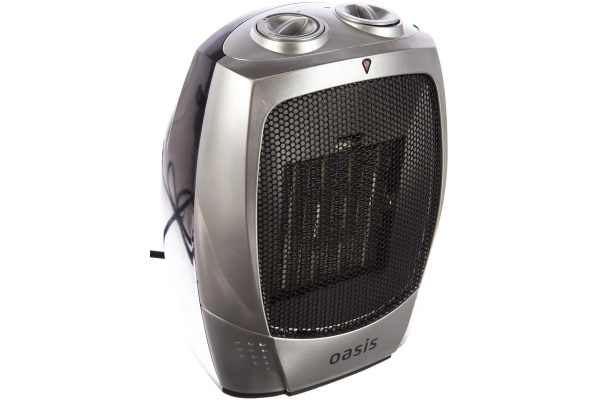 Тепловентилятор 1,5кВт керамический поворотный с термосттом KS-15RP Oasis(57)