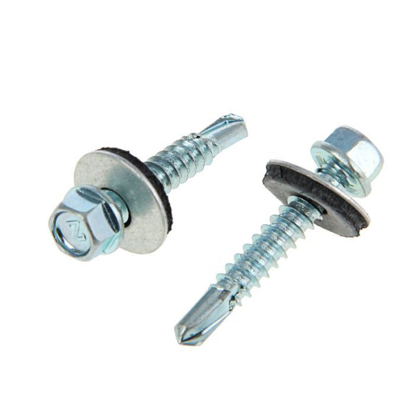 Саморез кровельный цинк 4,8х 50 дерево 150шт(5)