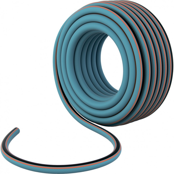 Шланг поливочный 3/4 4-слойный 25bar 50м UV (-25/+60) ПВХ Luxe Palisad 