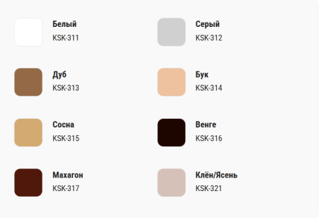 Герметик акриловый 280мл д/дерева и паркета махагон KSK317 Home Kudo(6)---