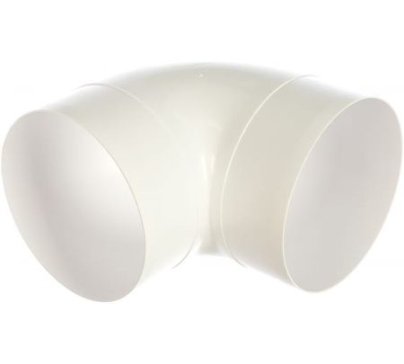 Колено вентиляционное круглое 100х90° ERA