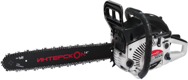 Пила цепная бензиновая 2,4л.с. ПЦБ-18/45л  Интерскол---(133)