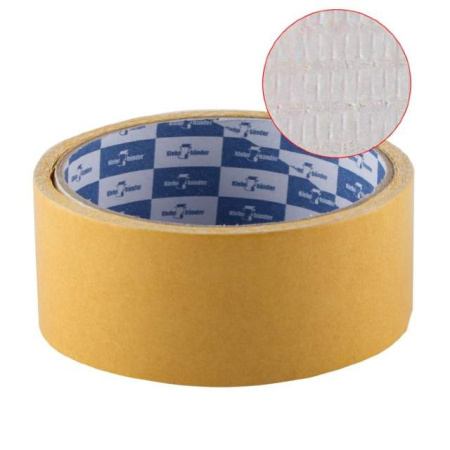 Лента двусторонняя ткань 50ммх10м Klebebander