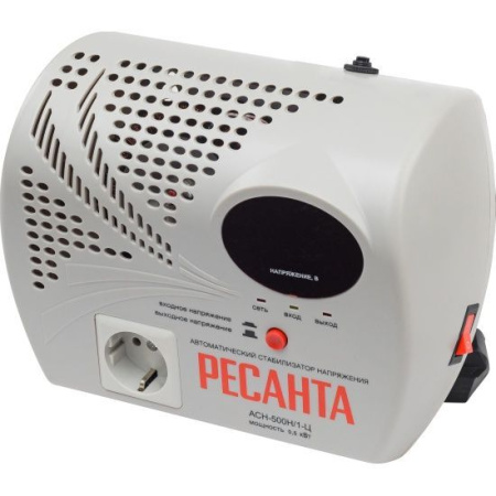 Стабилизатор   500Вт АСH-500Н/1-Ц Ресанта 5%(9)