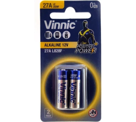 Батарейка 27А щелочная 12B Vinnic