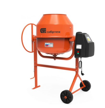 Бетоносмеситель 180л  700Вт БСЕ-180 Сибртех