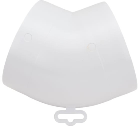 Колено вентиляционное круглое 125х45° ERA---